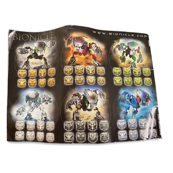 Lego Technic Bionicle 8577 Pahrak-Kal [Instructions Book Only] - Picture 3 of 3